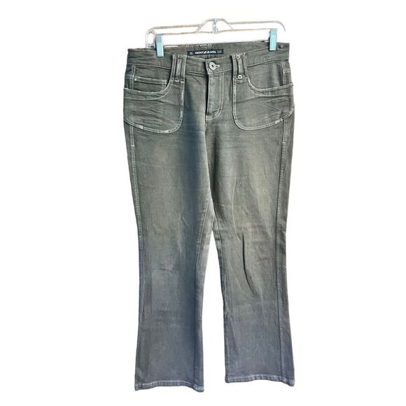 Dkny Womans Brown Jeans Sz 6 - Picture 1 of 10